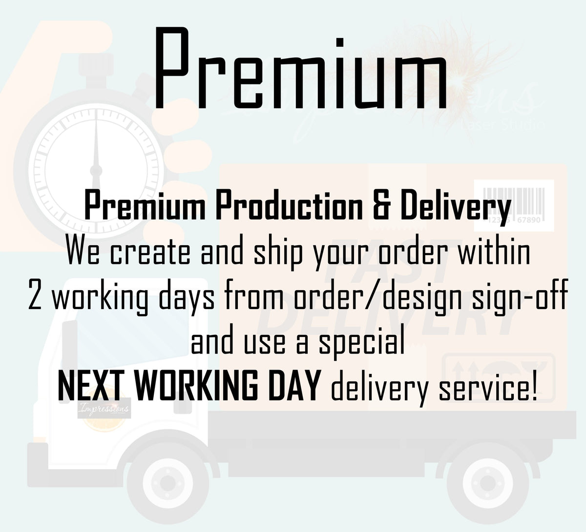 Shipping Service UPGRADE – Expedited Handling & Tracking
