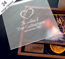 Load image into Gallery viewer, Frosted Acrylic 6x4 Walnut Wooden Photography Presentation Box + USB Flash Drive