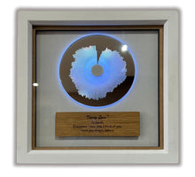 Load image into Gallery viewer, Custom LED Soundwave CD Art Shadow Box