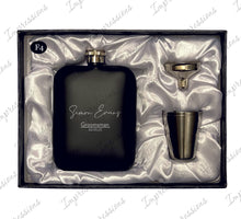 Load image into Gallery viewer, Best Man Groomsman Wedding 6 OZ Flask