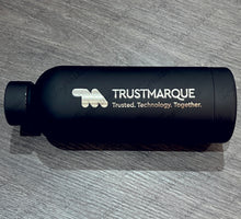 Load image into Gallery viewer, Black Personalised 500ml Stainless Steel Water Bottle Vacuum Insulated Flask