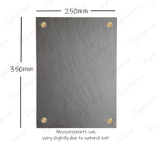 Load image into Gallery viewer, Exterior Business Logo Office Sign Plaque Personalised Slate House Pub Garden Shed Opening Hours