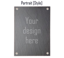 Load image into Gallery viewer, Exterior Business Logo Office Sign Plaque Personalised Slate House Pub Garden Shed Opening Hours