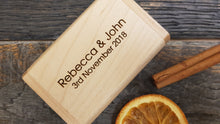 Load image into Gallery viewer, Maple Wooden USB Flash Drive Storage Pen + Flip-Box Photography Gift