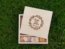 Load image into Gallery viewer, Maple Wood 6x4 Photography Wedding Photo Presentation Box