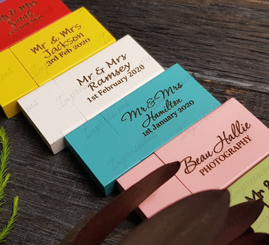 Colourful Wooden Block USB Flash Drive