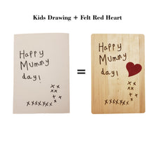 Load image into Gallery viewer, Personalised Laser Engraved Wooden Card Plaque Gift