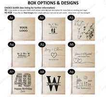 Load image into Gallery viewer, Maple Wood 6x4 Photography Wedding Photo Presentation Box