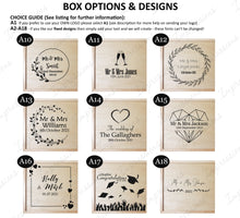 Load image into Gallery viewer, Maple Wood 6x4 Photography Wedding Photo Presentation Box