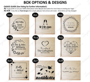 Maple Wood 6x4 Photography Wedding Photo Presentation Box