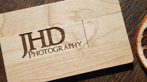Wooden Card USB Flash Drive