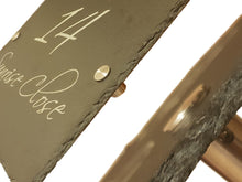 Load image into Gallery viewer, Personalised Slate House Name Number Sign Office Plaque