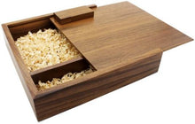Load image into Gallery viewer, 6x4 Walnut Wooden Photography Presentation Box + USB Flash Drive No