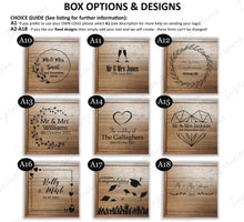 Load image into Gallery viewer, 6x4 Walnut Wooden Photography Presentation Box + USB Flash Drive No